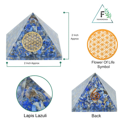 Lapis Lazuli Orgone Pyramid