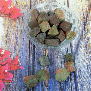 Unakite Raw Stone 1lb
