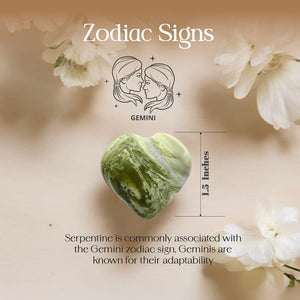 Serpentine Puff Heart