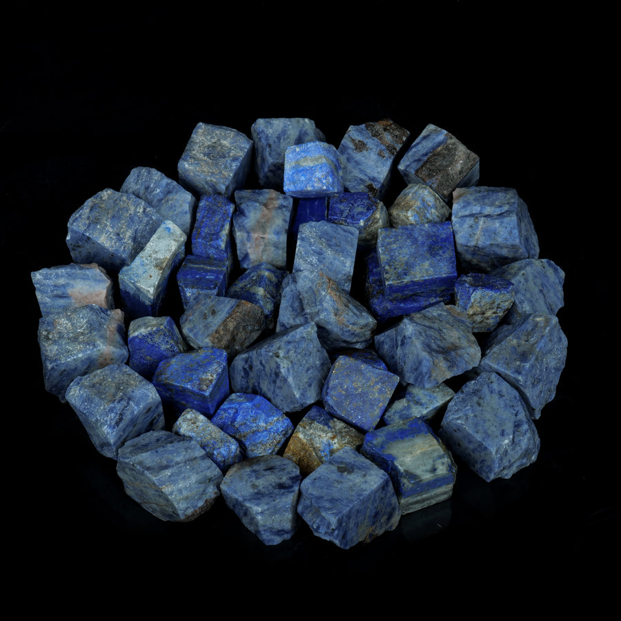 Sodalite Rough Stones for Jewelry Making 1/2 lb