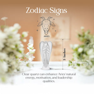 Clear Quartz Guardian Angel
