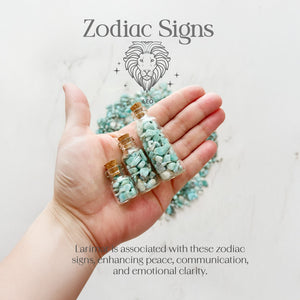 Larimar Crystal Chips