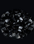 Black Obsidian Natural Rough Stones For Crafts 1 lb