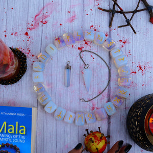 Opalite Rune Crystal Set