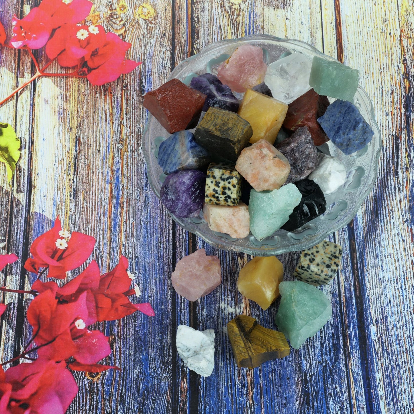 Mix Chakra Rough Stone