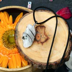 Rainbow Moonstone Crystal Necklace