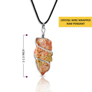 Unakite Crystal Necklace