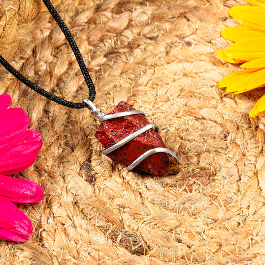 Carnelian Crystal Pendant