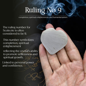 Scolecite Puff Heart