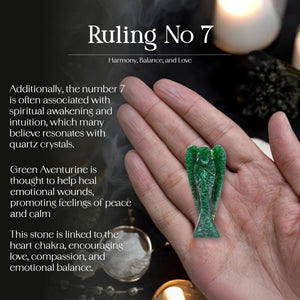 Green Aventurine Guardian Angel