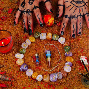 Seven Chakra Runes Set
