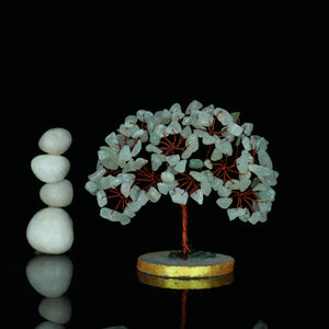 Green Jade Slice Base Tree (3-4 Inch)