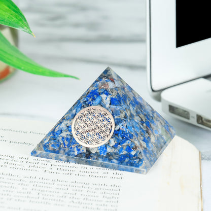 Lapis Lazuli Orgone Pyramid