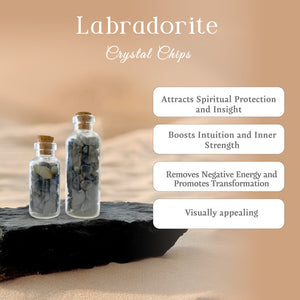 Labradorite Crystal Chips