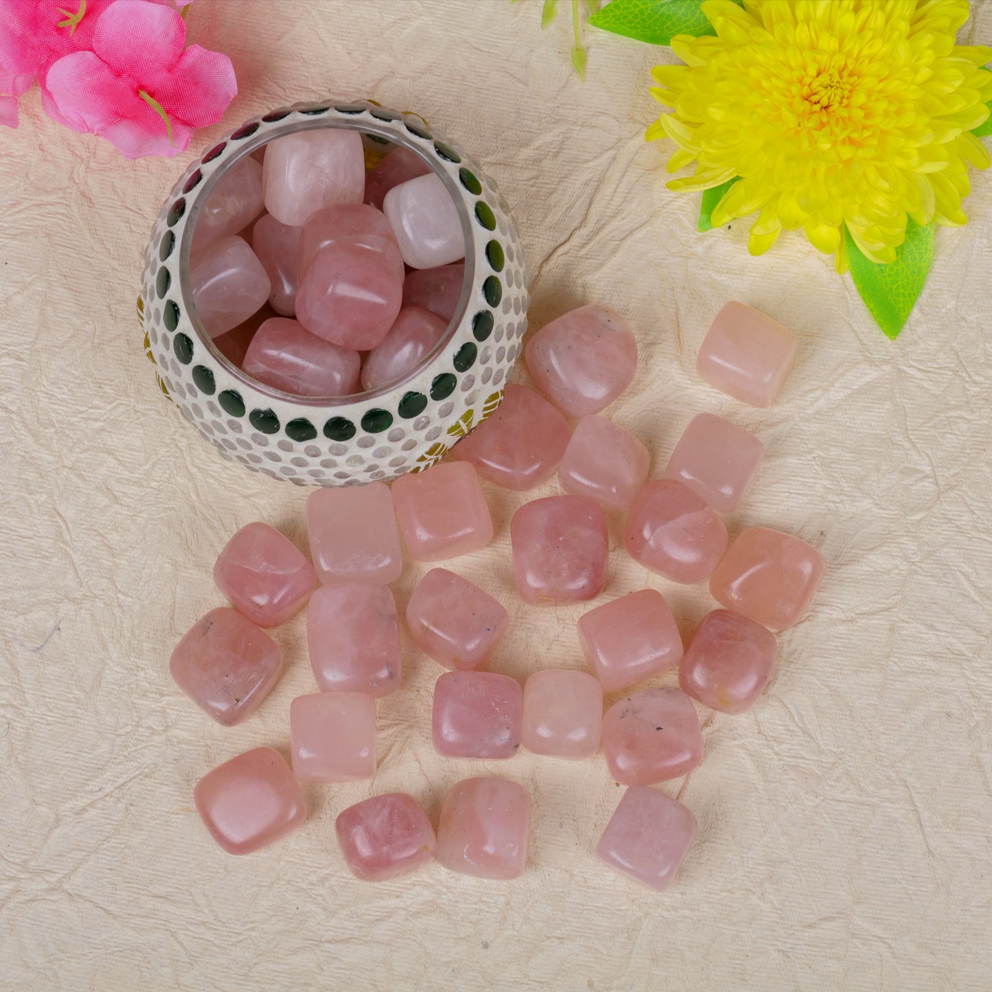 Rose Quartz Tumbled Stone