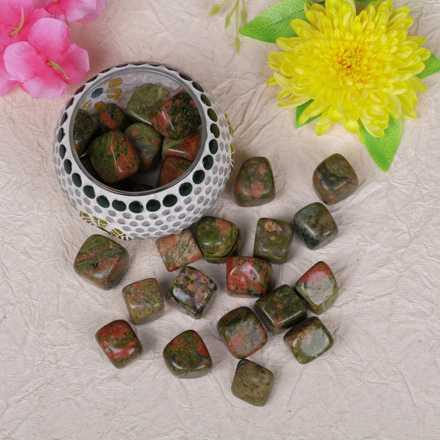 Unakite Tumbled Stones