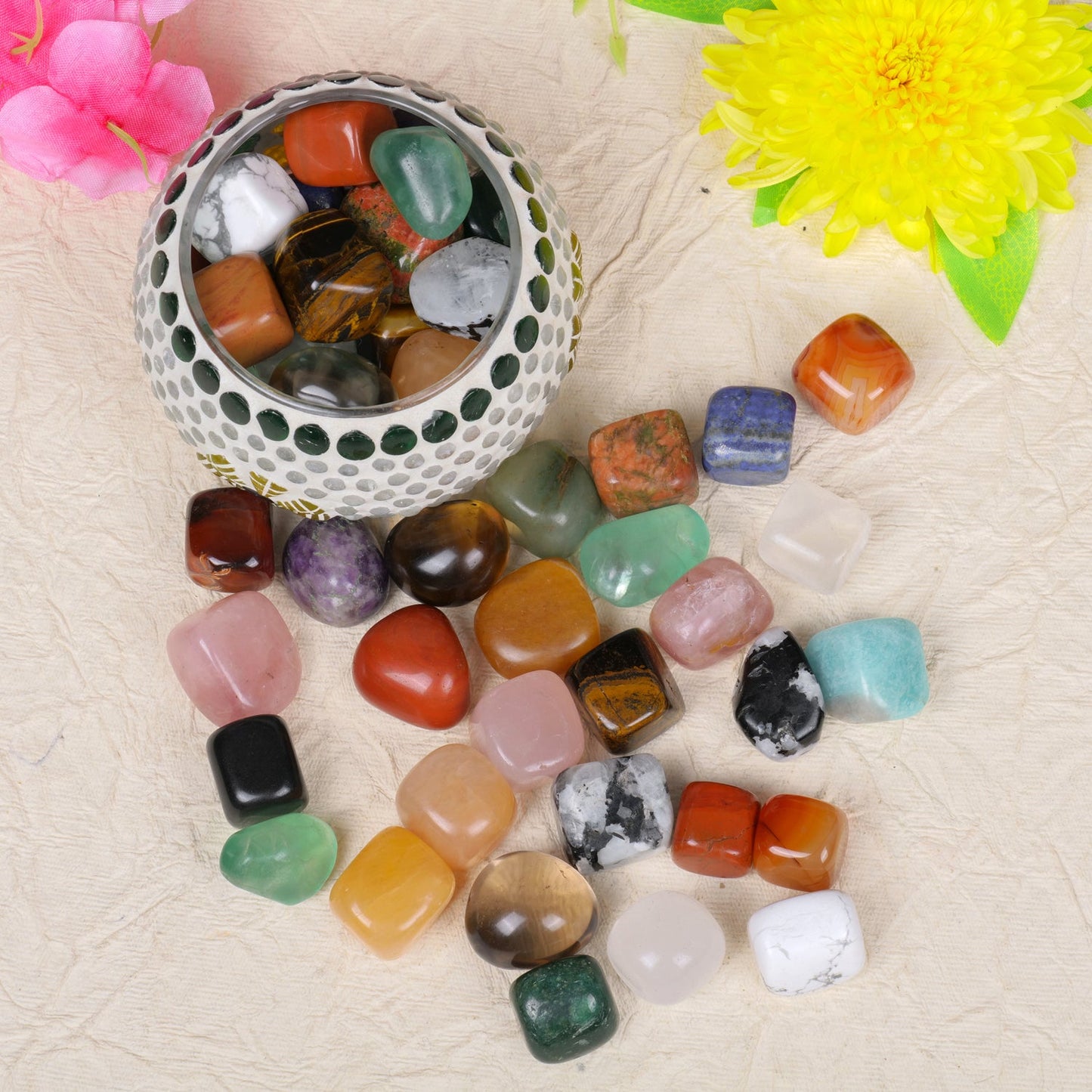 Mix Chakra Crystal Tumbled Stone