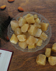 Yellow Aventurine Rough Crystal Stone 1/2 lb