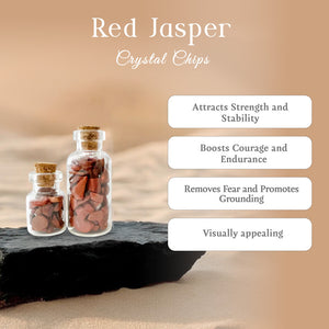 Red Jasper Crystal Chip