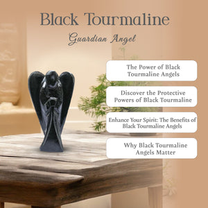 Black Tourmaline Guardian Angel