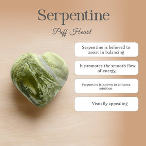 Serpentine Puff Heart
