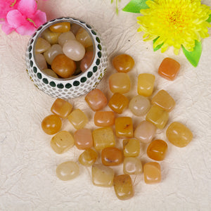Yellow Aventurine Tumbled Stone (1 lb Pack)