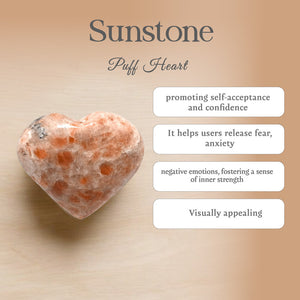 Sunstone Puff Heart
