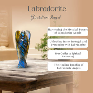 Labradorite Crystal Guardian Angel