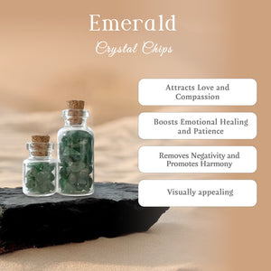 Emerald Crystal Chips