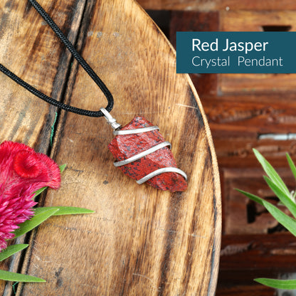 Carnelian Crystal Pendant