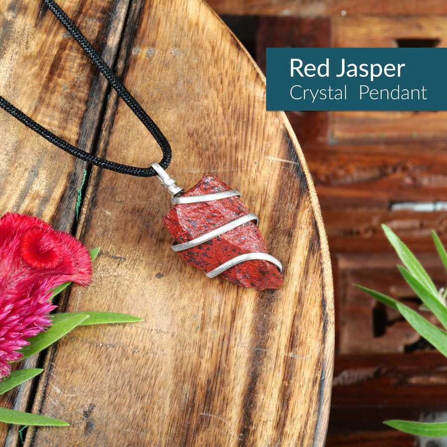 Carnelian Crystal Pendant