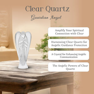 Clear Quartz Guardian Angel