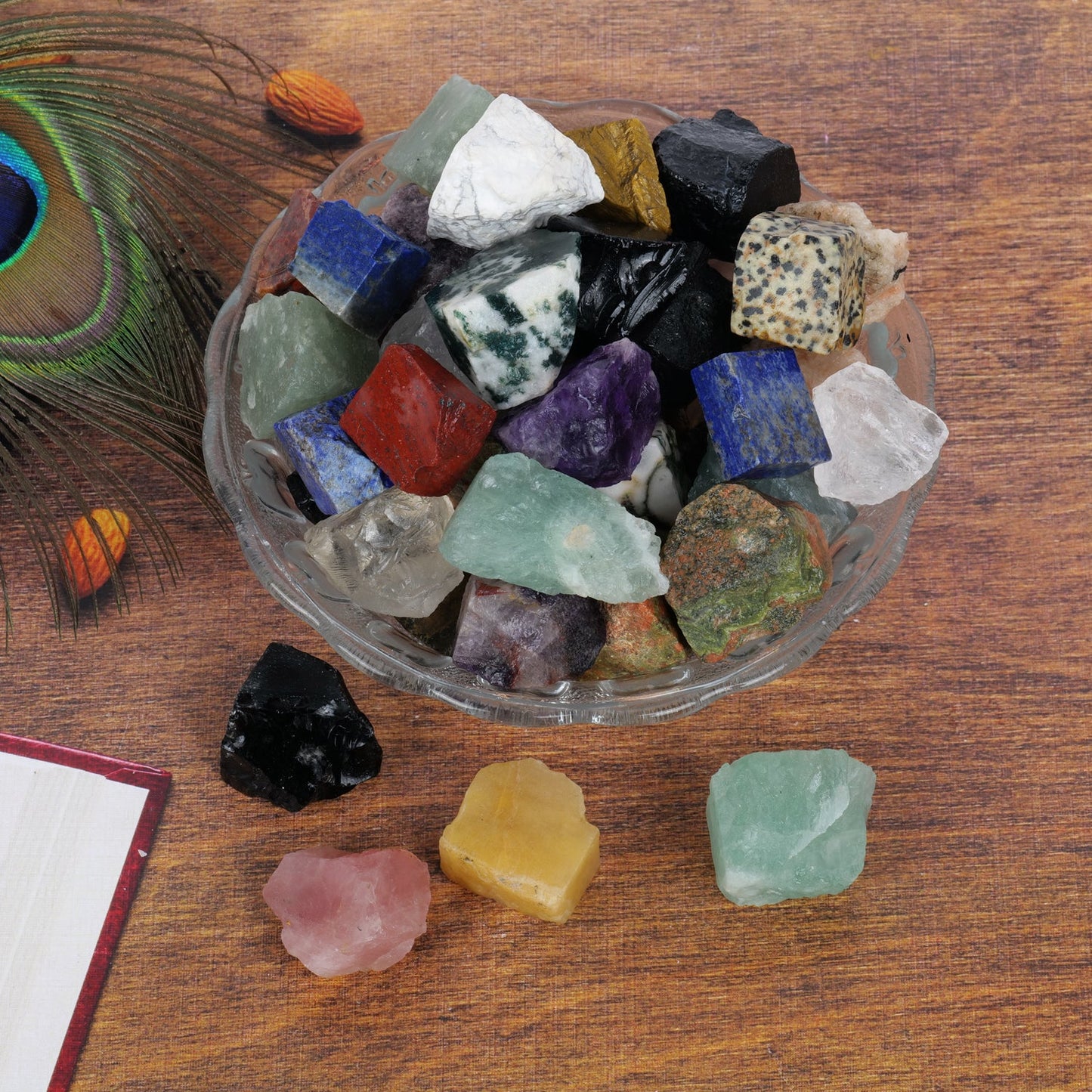 Mix Chakra Rough Stone