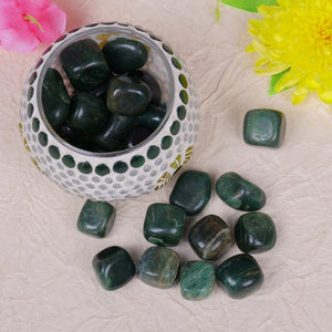 Green Aventurine Tumbled Stone ( 1 Lb Pack)