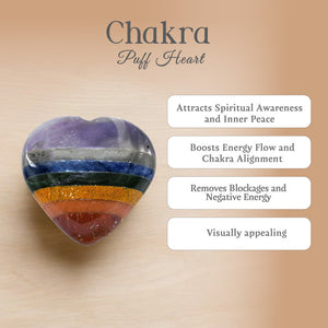 Chakra Puff Heart