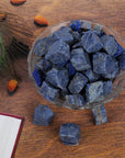 Sodalite Rough Stones for Jewelry Making 1/2 lb