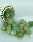 Green Jade Crystal Tumbled Stone for Healing - Orgonitecrystals