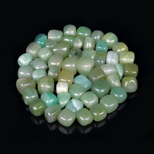 Green Jade Crystal Tumbled Stone for Healing - Orgonitecrystals