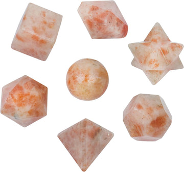Sunstone Crystal Sacred Geometric Set