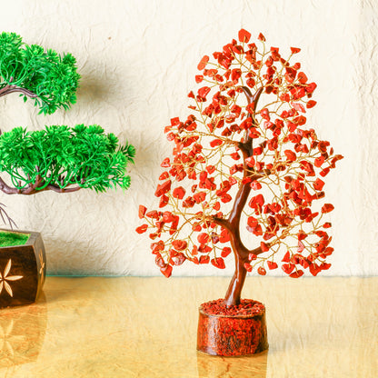 Red Jasper Crystal Tree