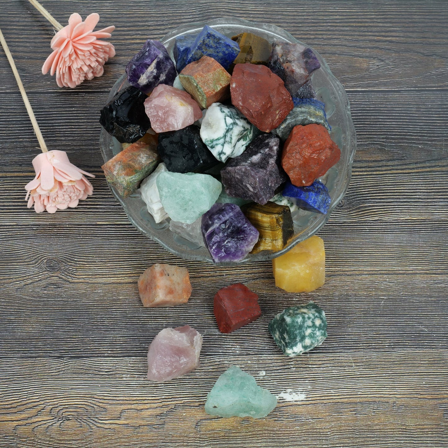 Mix Chakra Rough Stone