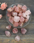 Rose Quartz Rough Gemstone Positive Energy 1 lb