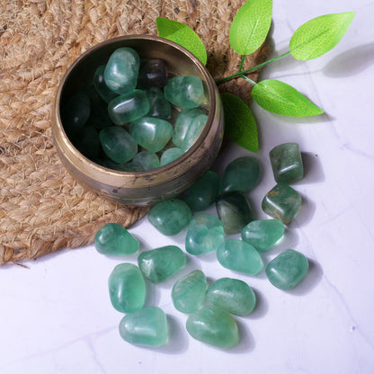 Flourite Crystal Tumbled Stone