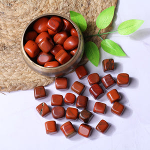 Red Jasper Tumbled Stone ( 1 Lb Pack)