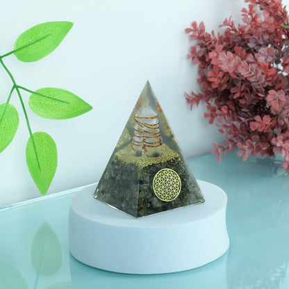 Labradorite Orgonite Pyramid