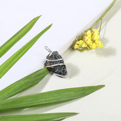 Black Tourmaline Protective Amulet