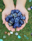 Sodalite Healing Crystal Tumbled 1/2 lb