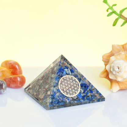 Lapis Lazuli Orgone Pyramid