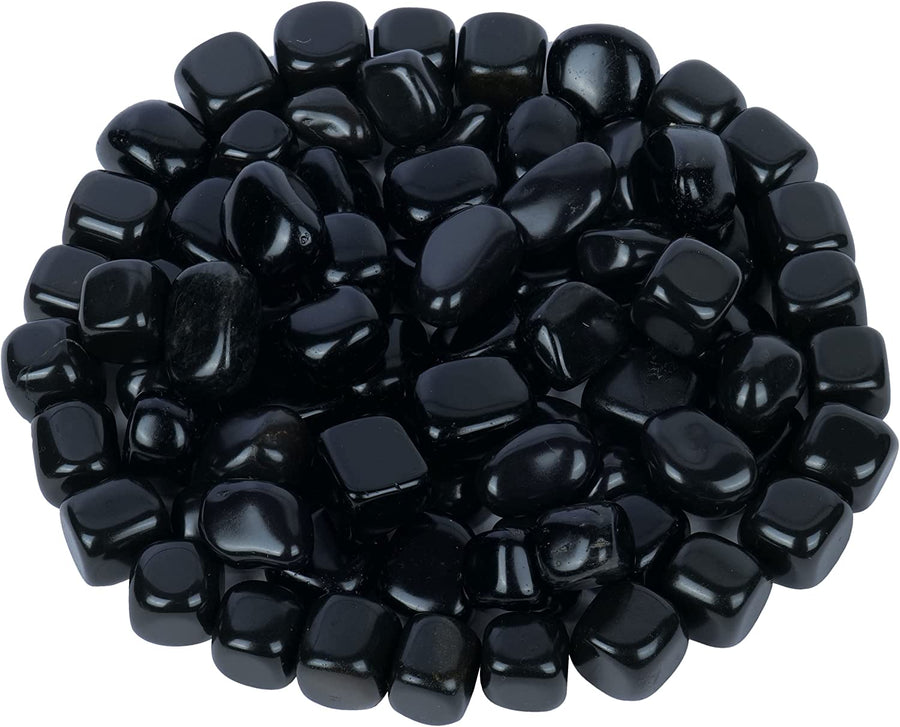 Black Tourmaline Crystal for Healing, Tumbled Black Tourmaline - Orgonitecrystals
