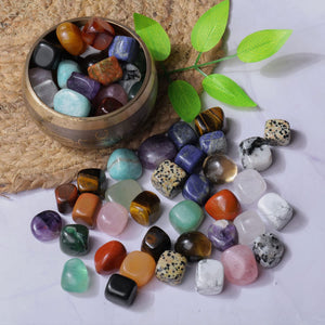 Tumbled Crystal Assorted Stones for Chakra Healing - Orgonitecrystals